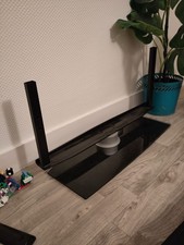 Pied base en verre avec cadre