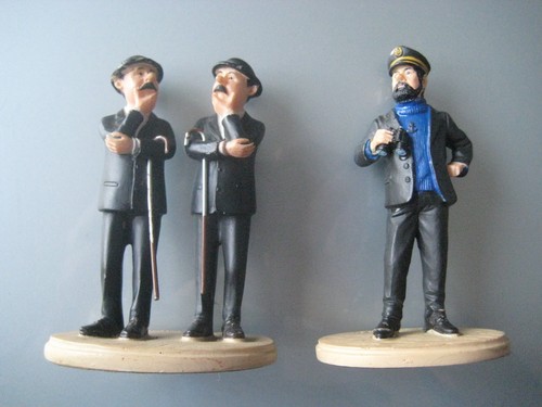 Figurine tintin dupond - tintin, et