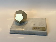 EMILE GILIOLI (1911-1977) ABSTRACT POLISHED BRONZE SCULPTURE “DODECAEDRE” 1 OF 1