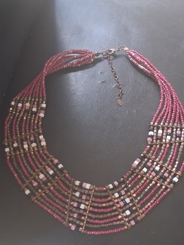 Collier plastron ethnique - , aom