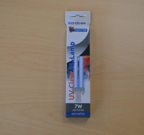 Superfish clear lamp 7w - uv,