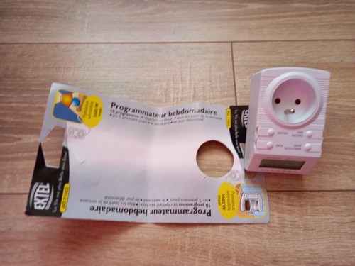 Programmateur hebdomadaire - programmateur,