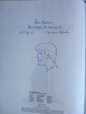 BD DEDICACE JACQUES MARTIN - ALIX LE DERNIER SPARTIATE Réédition