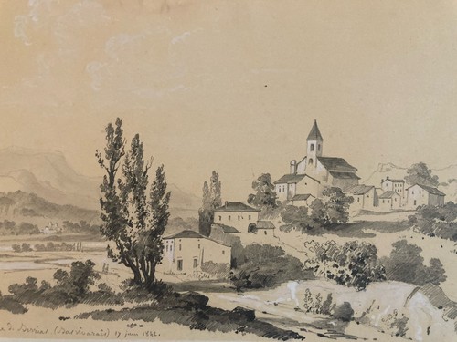 Dessin eugène malbos 1843 - malbos,