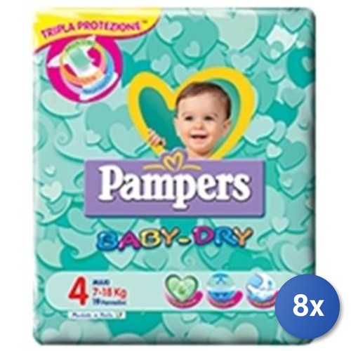 Pack pampers couches maxi - pack,