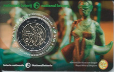 1x 2euro commémorative Belgique 2025 - Loterie nationale Belge (neuve) NE