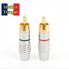 Connecteur RCA Mâle, Audio ou