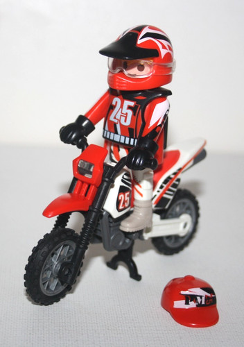 Playmobil 9357 motocross - playmobil,