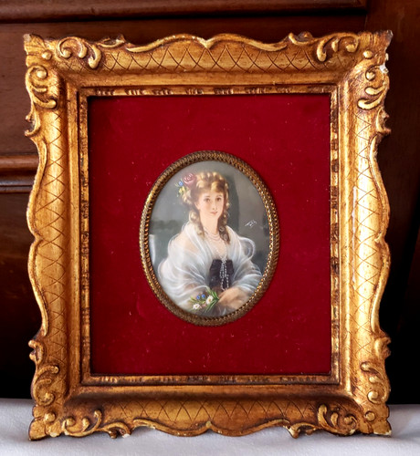 Peinture miniature duchesse - miniature, de