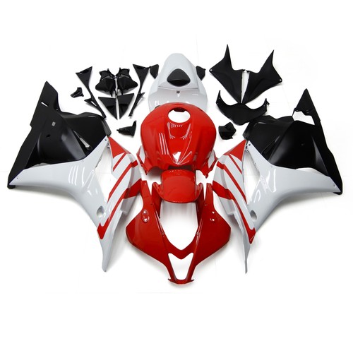 Red white bodywork fairings - red,