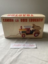 Camion En Bois Éducatif En