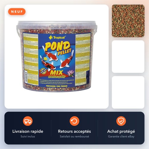 Tropical pond pellet mix - tropical,