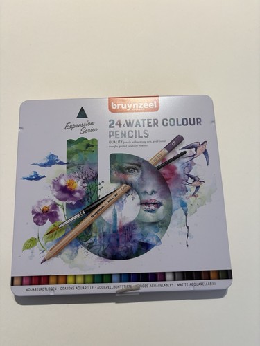 Boîte crayons aquarelle - boîte, de