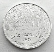 MARDI GRAS ST. BERNARD SHERIFF'S POSSE - DE LA RONDE OAKS 1971 Doubloon. 2C11.4