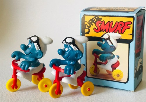 Super schtroumpf tricycle - schtroumpf,