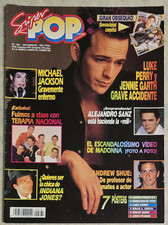 LUKE PERRY magazine BEVERLY HILLS 90210 Super Pop Spain 1992