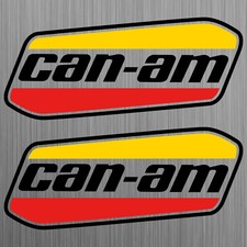 Pour 2 x can-am canam autocollant quad decal ATV