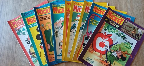 Journal mickey lot - le,