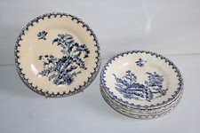 7 assiettes dessert en