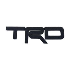 TRD BLACK Rear EMBLEM FOR TOYOTA HILUX REVO FORTUNER ALTIS YARIS Tacoma 4runner