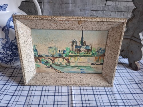 Tableau sur bois - tableau, les