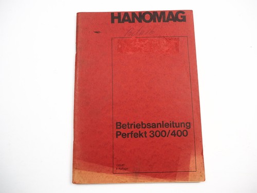 Hanomag perfect 300 400e - hanomag,