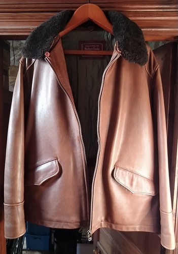 Veste aviateur marlboro cuir - aviateur,