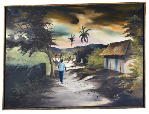 Oil painting canvas - 30",