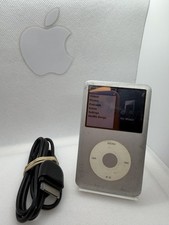 Apple iPod classic 6. Generation Argent Gris 160GB Mp3 Player Antique A1238 #403