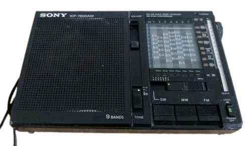 Vintage sony icf 7600aw - vintage,