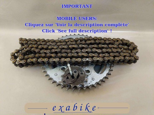 Kit chaine pour daelim - chaine, vl125