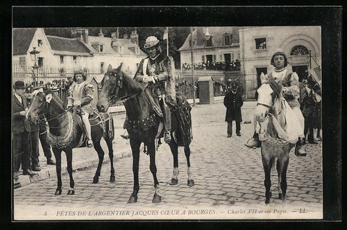 Cpa bourges fêtes de - cpa,