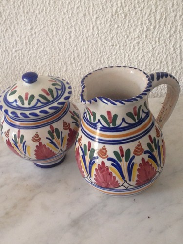 Joli pot pichet - +, sucrier/