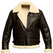 Blouson de vol en cuir de