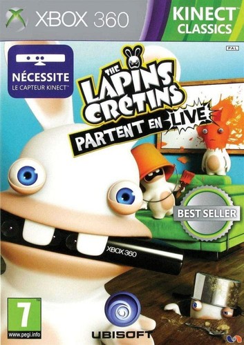 Jeu xbox 360 the - the, lapins