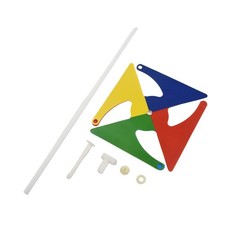 Moulin à vent en plastique
