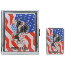 ETUI A CIGARETTES AVEC BRIQUET