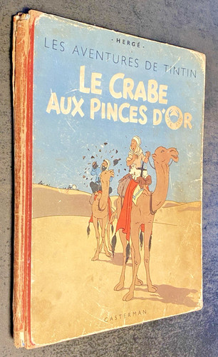 Rare tintin crabe aux - :,