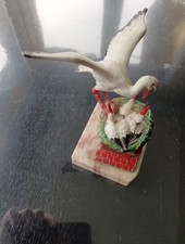 CIGOGNE Sur Son Nids EN PLOMB