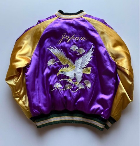 Veste brodée aigle sukajan - veste,