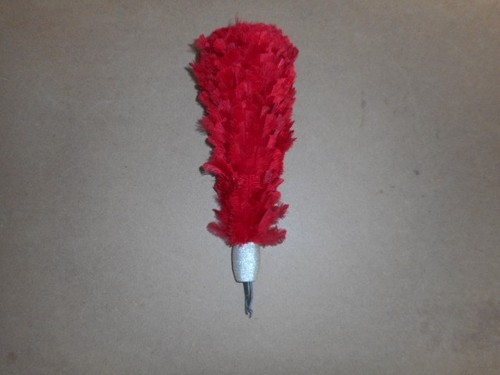 Plumet rouge casque - rouge, de