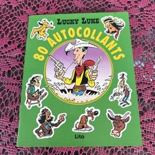 Lucky Luke 80 Autocollants