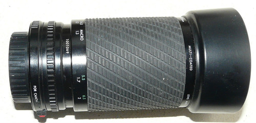 Sigma zoom 75 200 - 1:3.8, mm