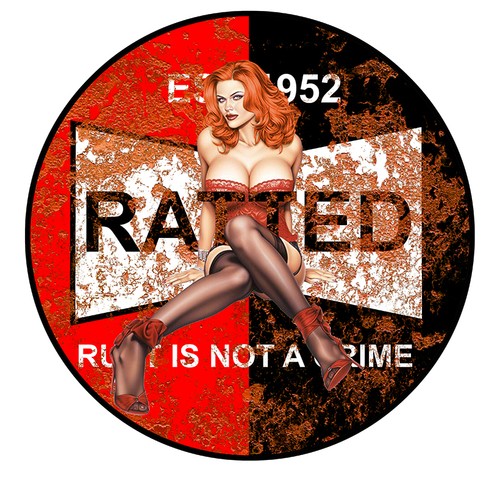 Pinup ratted rat - ratted, rod