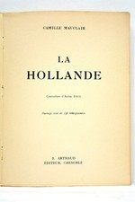 LIVRE ANCIEN MAUCLAIR HOLLANDE