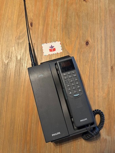 Téléphone vintage philips - vintage,