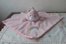 doudou plat bisounours rose