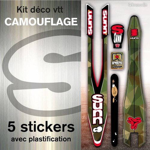 Kit stickers sunn vtt vintage - kit,