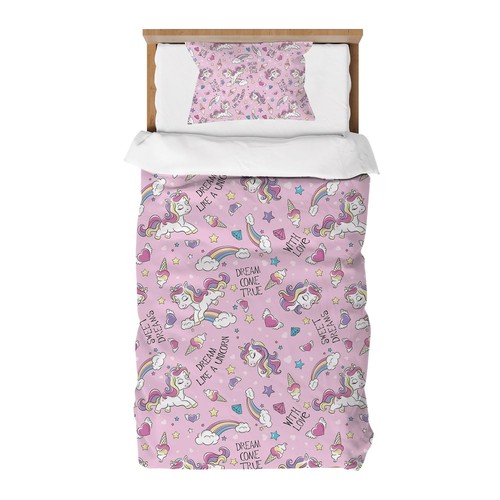Housses couettes rose - de,