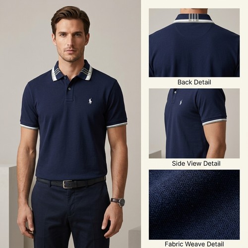 Polo ralph lauren bleu marine - polo,